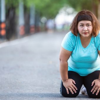 bigstock-Fat-Woman-Feeling-Tired-While–245442766
