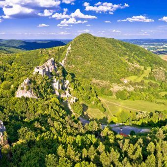 bigstock-Kalnik-Mountain-Ridge-And-Old–242415232