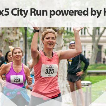 Montaža naslovne 5×5 City Run banner 2019