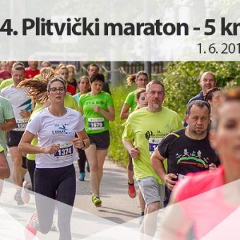 Montaža naslovne 5×5 Plitvički maraton 2019 – 5 km