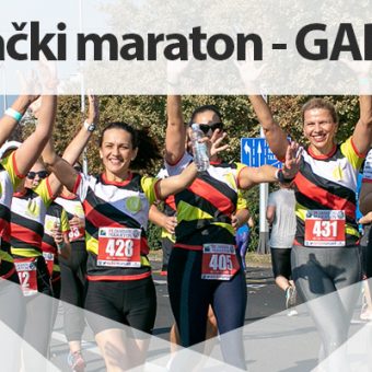 Montaža banner ZG maraton Garmin 10km 2019