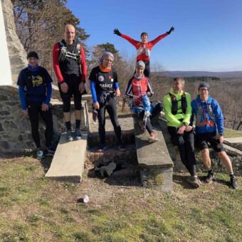 Trening s ekipom dug 42 km (Kutjevo)